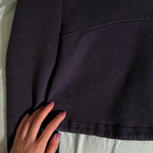 Lululemon navy blue zip up jacket - Picture 3 of 3